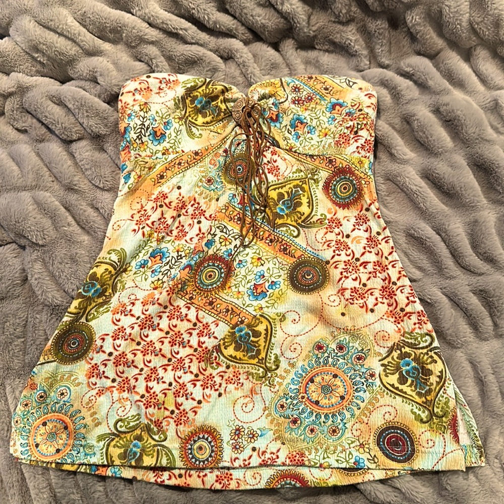 Strapless tank top Size Med